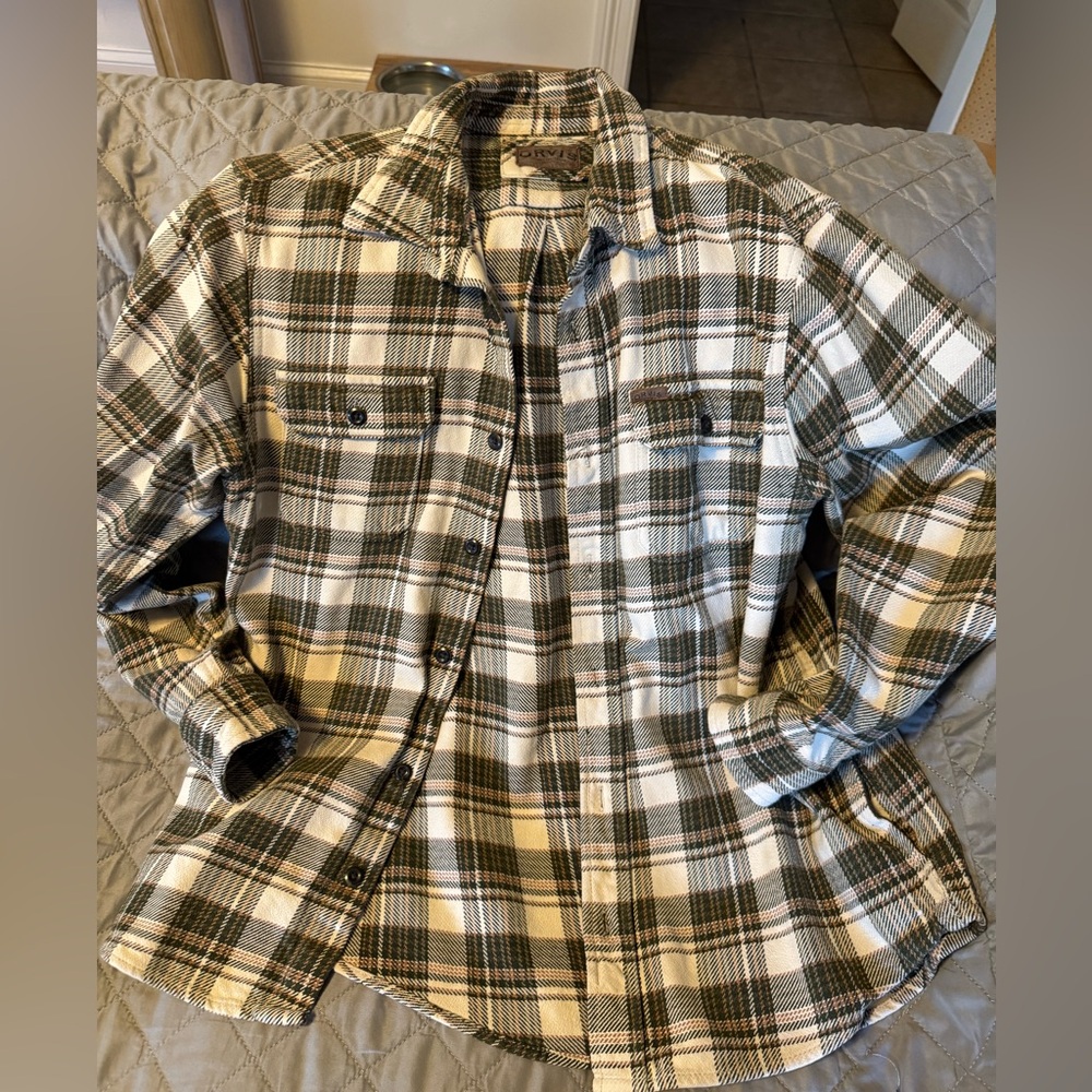 Orvis plaid Button-Up Shirt